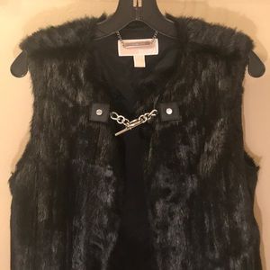 Michael Kors Faux Fur Vest